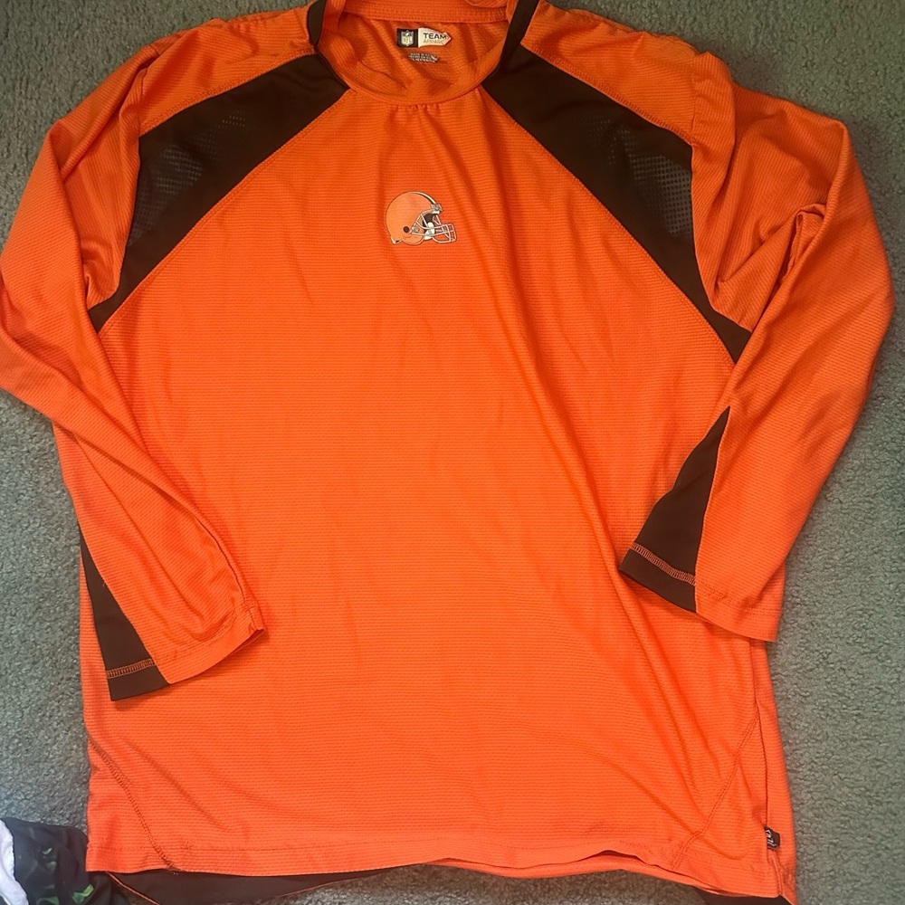 NFL Cleveland Browns Long Sleeve Athletic Shirt